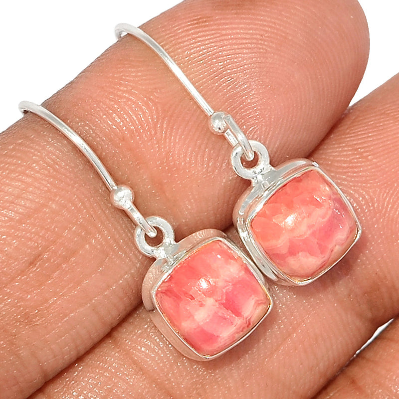 1.1" Rhodochrosite Earrings - RDOE855