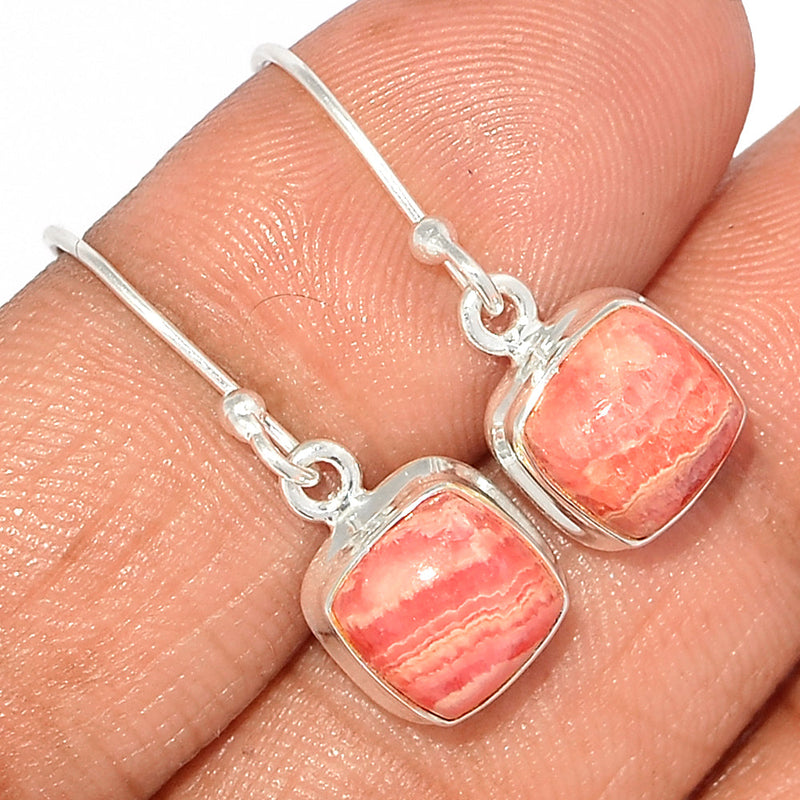 1.1" Rhodochrosite Earrings - RDOE860
