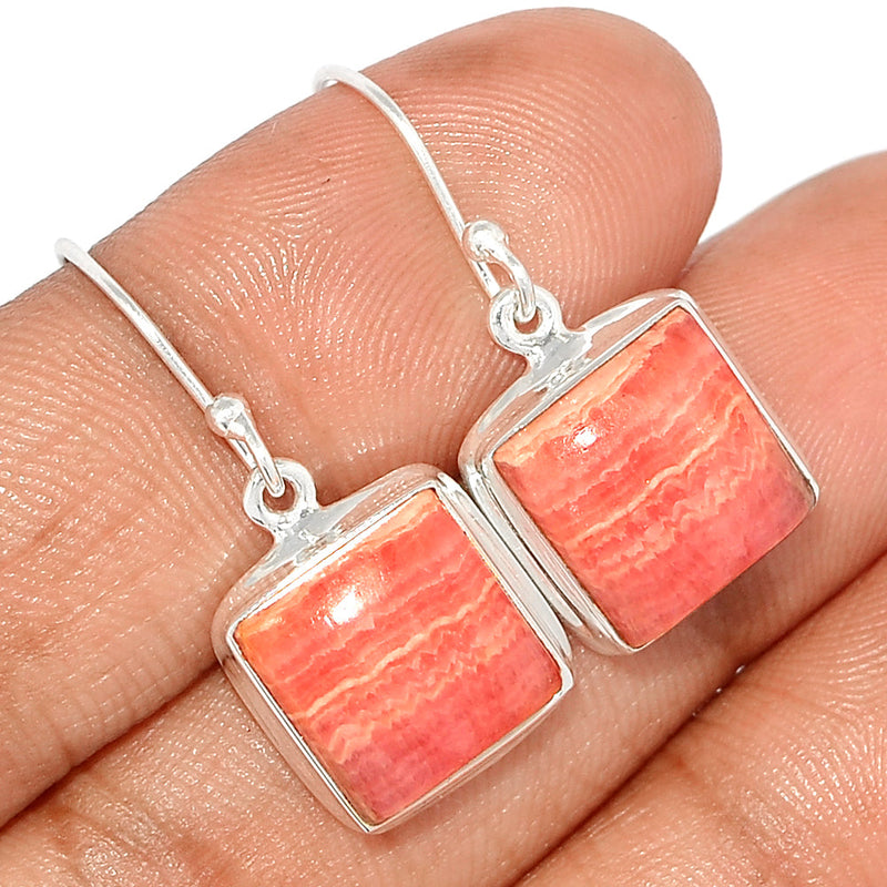 1.2" Rhodochrosite Earrings - RDOE920