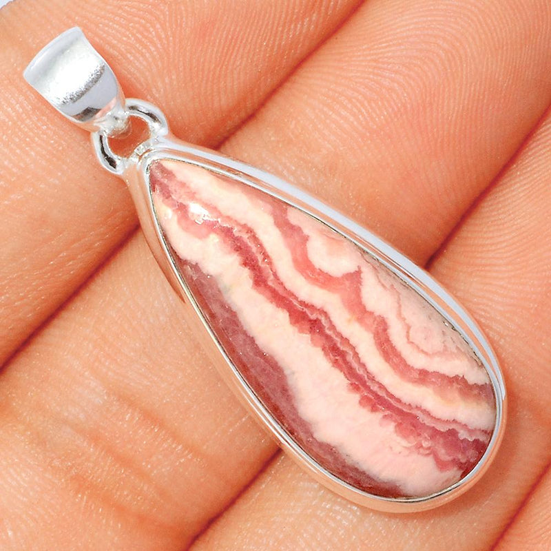 1.6" Rhodochrosite Pendants - RDOP2074