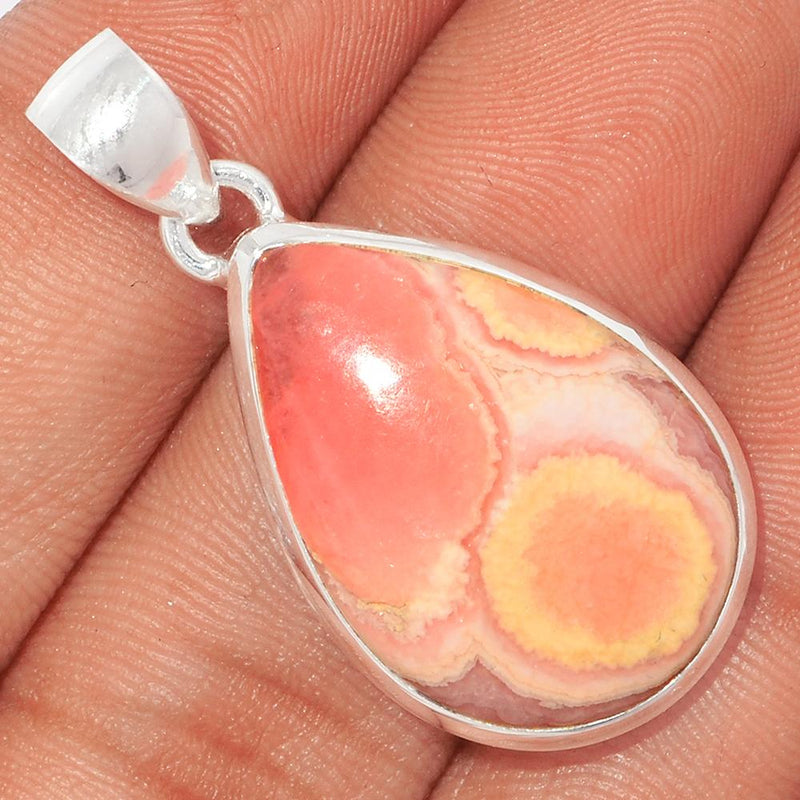 1.5" Rhodochrosite Pendants - RDOP2182