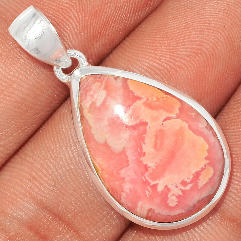 1.5" Rhodochrosite Pendants - RDOP2185