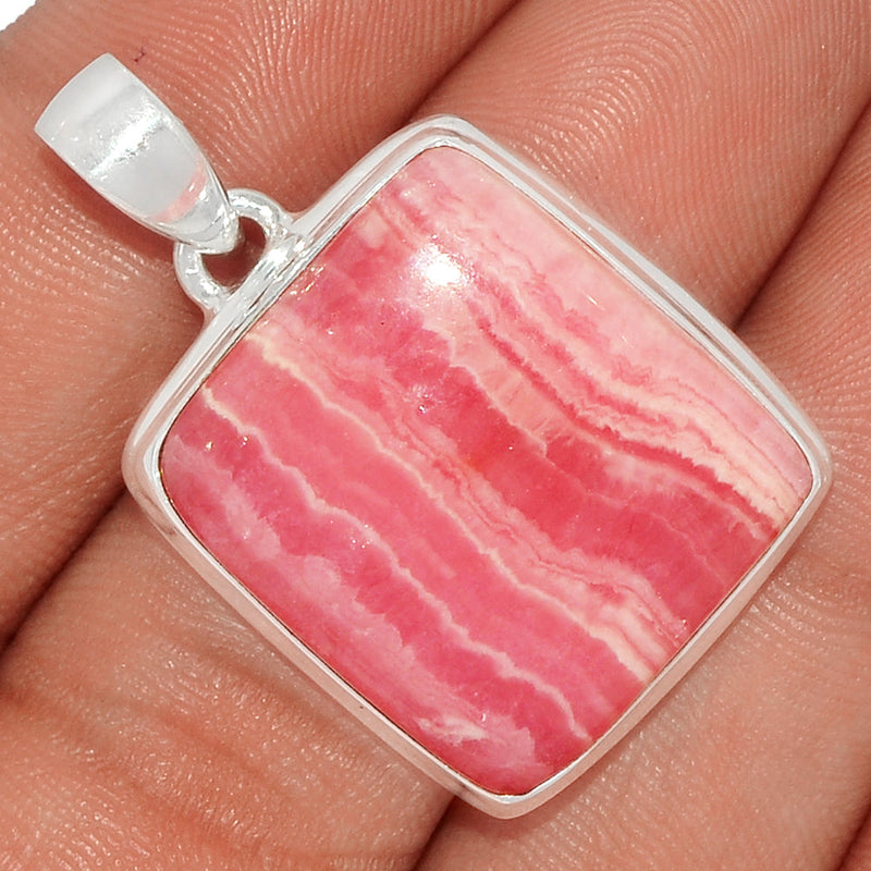 1.5" Rhodochrosite Pendants - RDOP2306