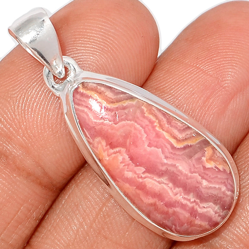 1.5" Rhodochrosite Pendants - RDOP2448