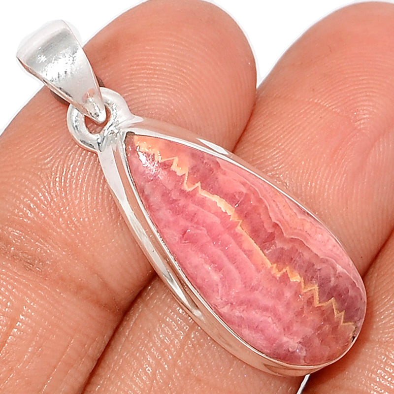 1.5" Rhodochrosite Pendants - RDOP2469