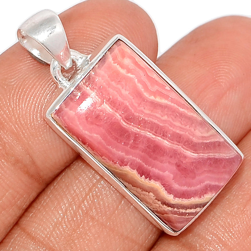 1.5" Rhodochrosite Pendants - RDOP2471