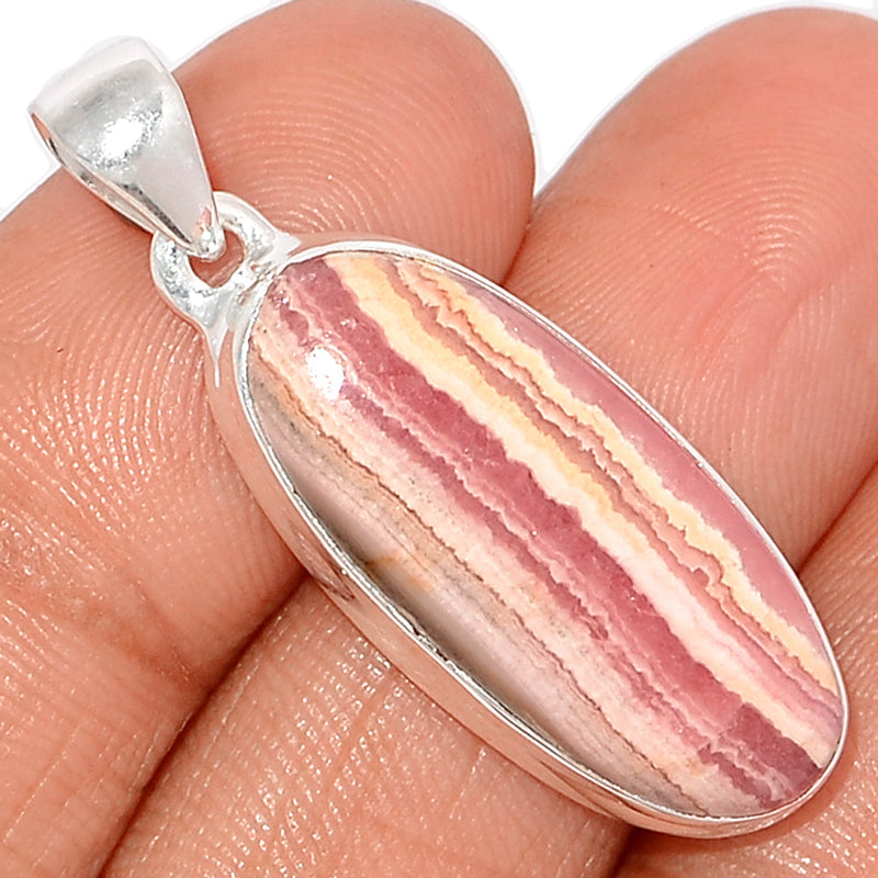 1.5" Rhodochrosite Pendants - RDOP2473