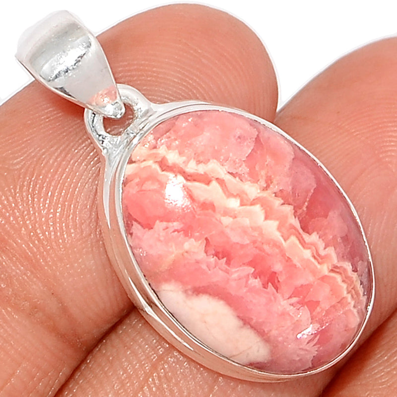 1.2" Rhodochrosite Pendants - RDOP2490