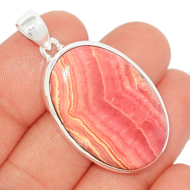 1.7" Rhodochrosite Pendants - RDOP2514