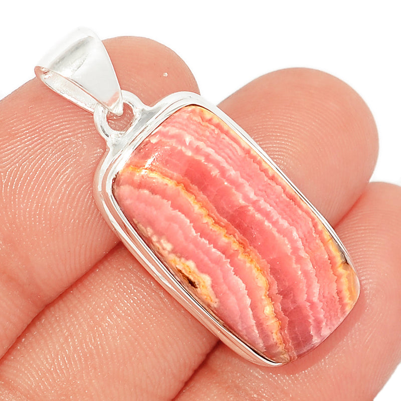 1.5" Rhodochrosite Pendants - RDOP2515