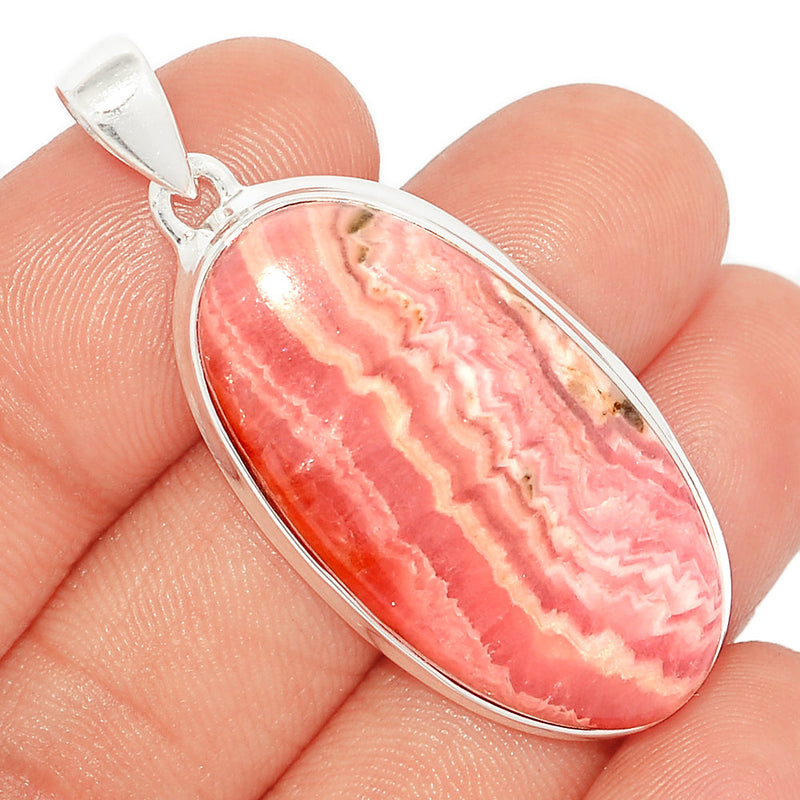 1.8" Rhodochrosite Pendants - RDOP2519