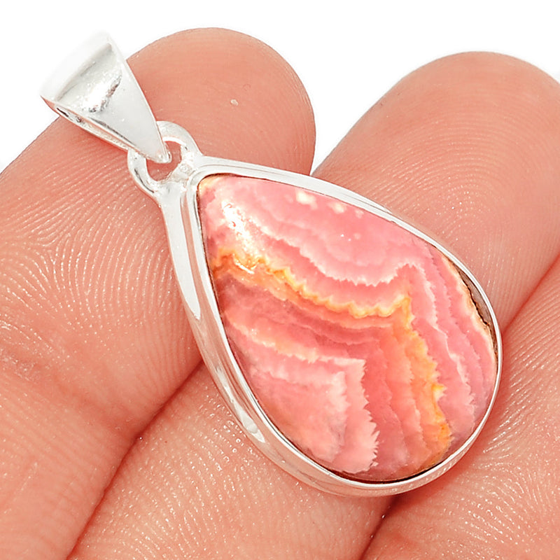 1.5" Rhodochrosite Pendants - RDOP2521