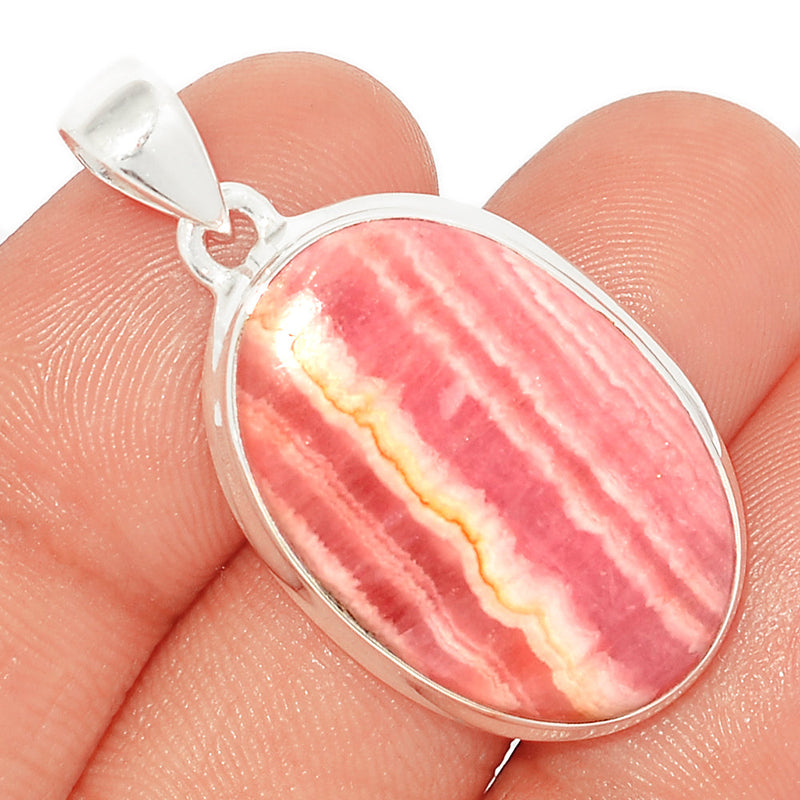 1.5" Rhodochrosite Pendants - RDOP2525