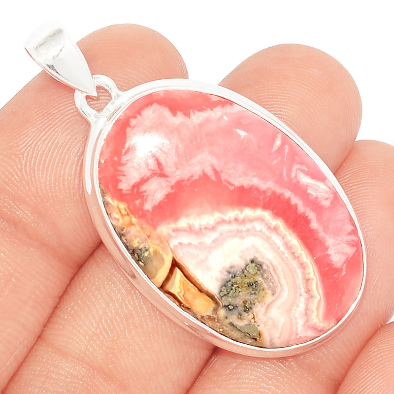 1.8" Rhodochrosite Pendants - RDOP2532