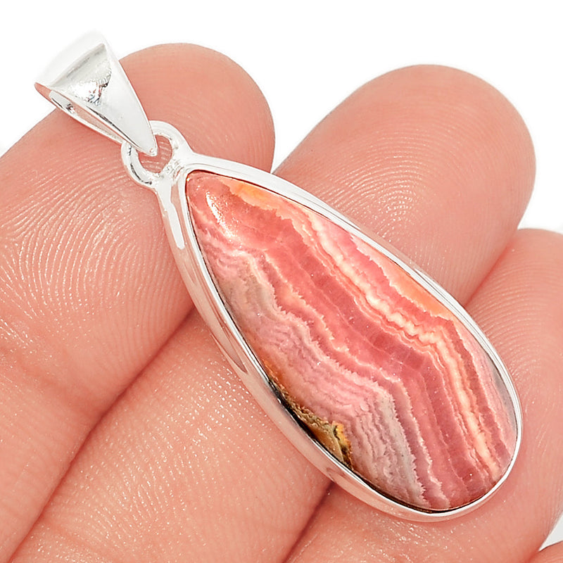 1.7" Rhodochrosite Pendants - RDOP2538