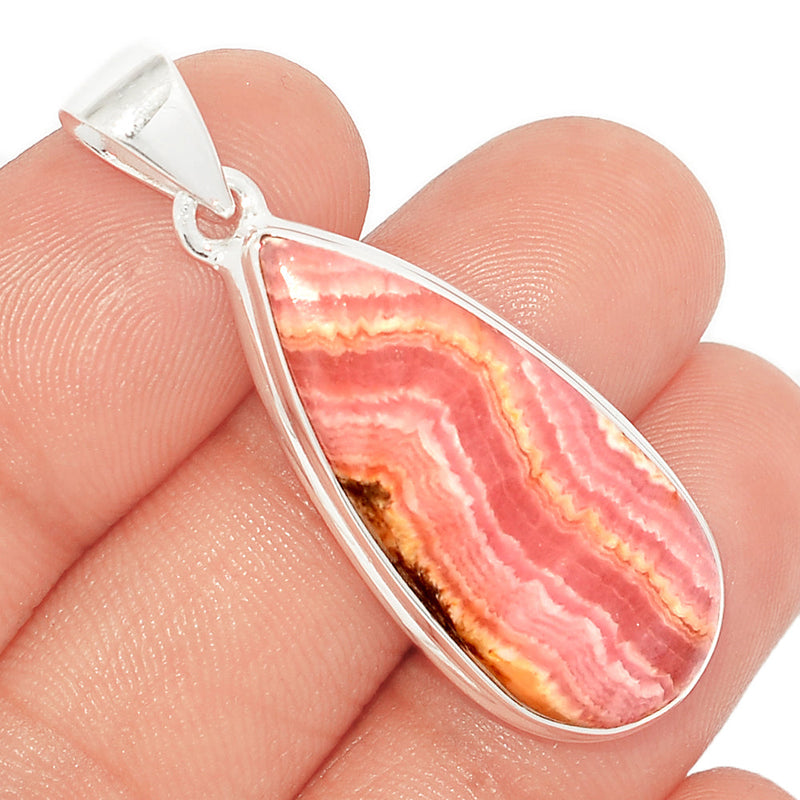 1.7" Rhodochrosite Pendants - RDOP2542