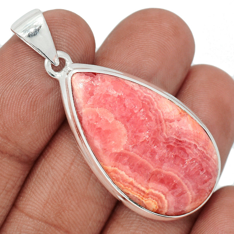 1.8" Rhodochrosite Pendants - RDOP2582