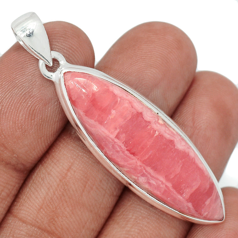 2.1" Rhodochrosite Pendants - RDOP2590