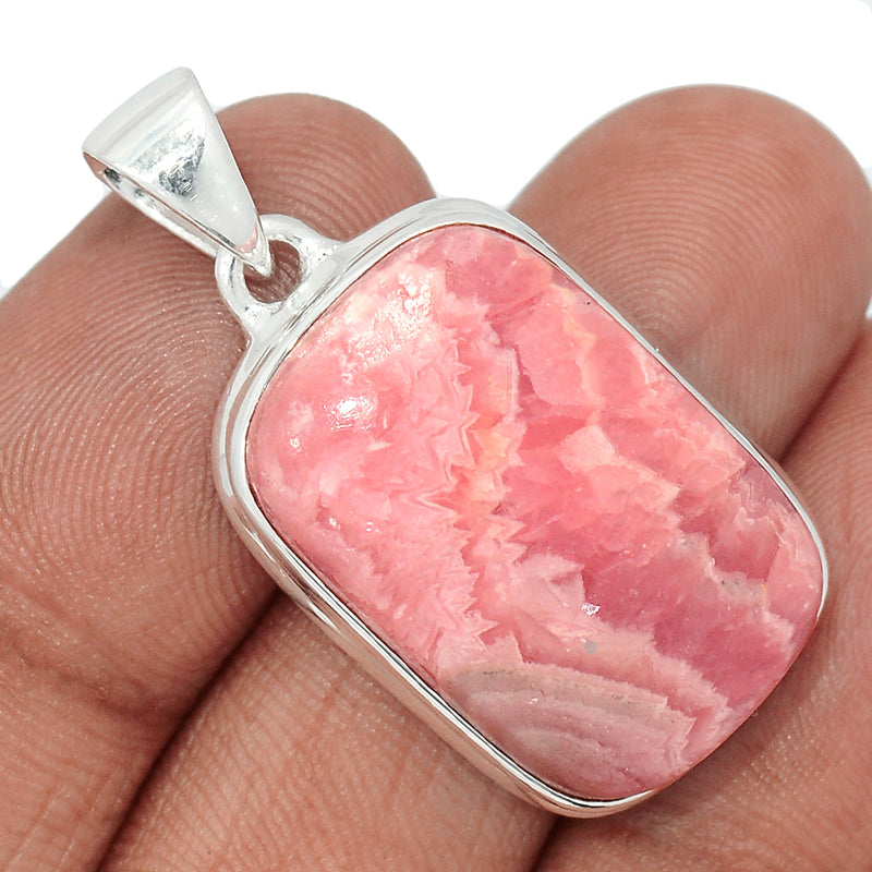 1.5" Rhodochrosite Pendants - RDOP2592