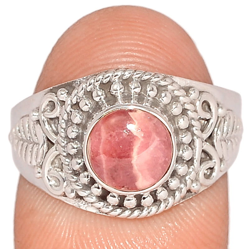 Fine Filigree - Rhodochrosite Ring - RDOR2005