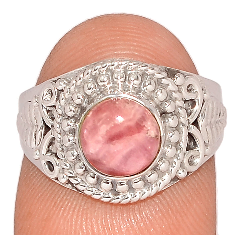 Fine Filigree - Rhodochrosite Ring - RDOR2007