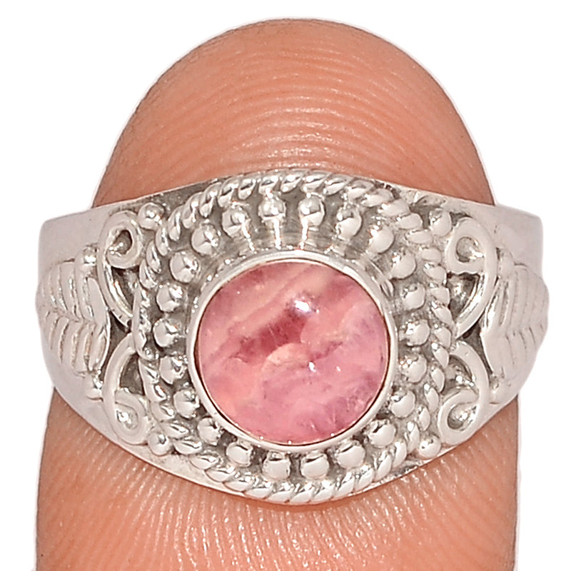 Fine Filigree - Rhodochrosite Ring - RDOR2008