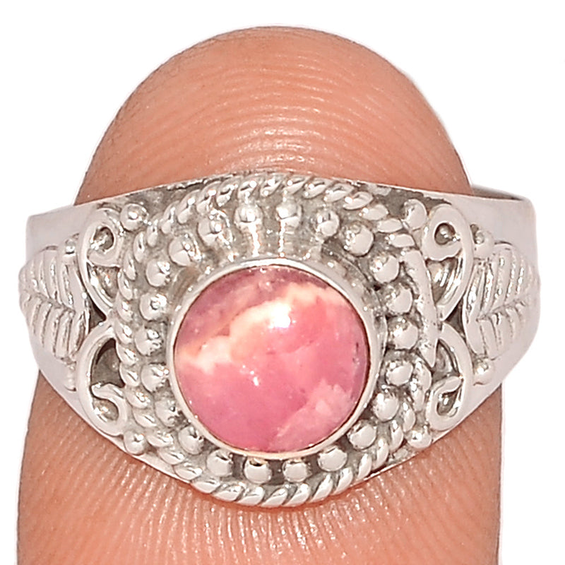 Fine Filigree - Rhodochrosite Ring - RDOR2017