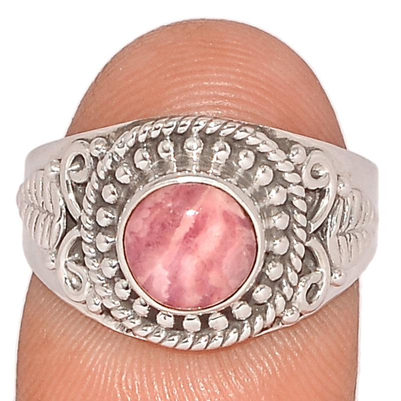 Fine Filigree - Rhodochrosite Ring - RDOR2019