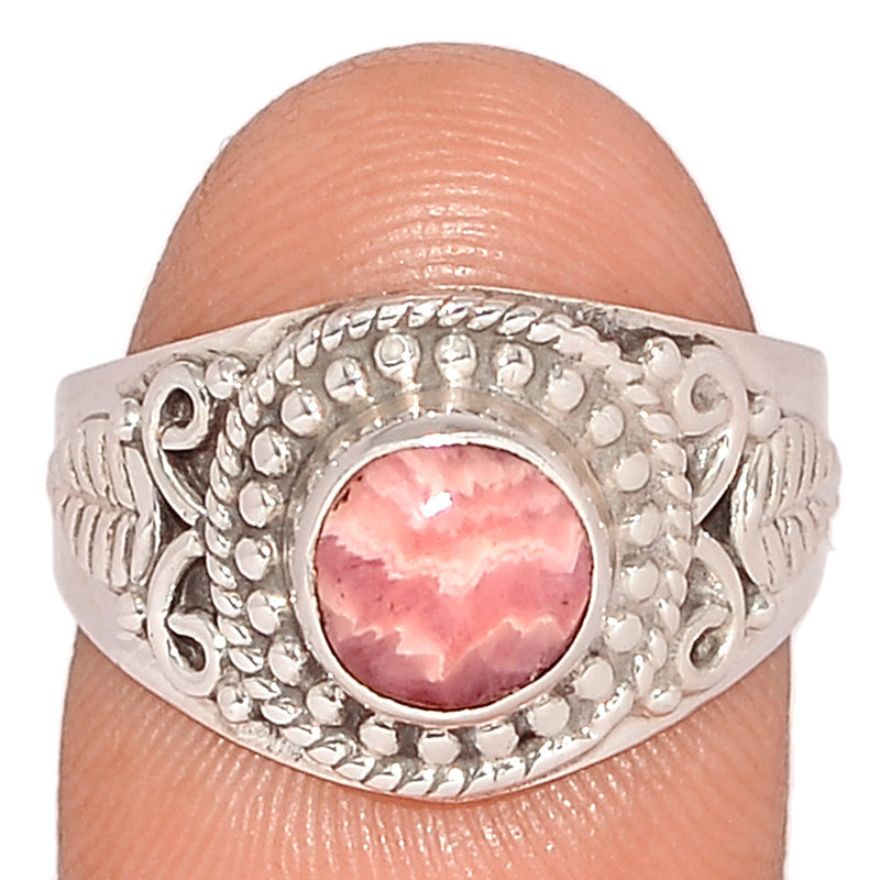 Fine Filigree - Rhodochrosite Ring - RDOR2020