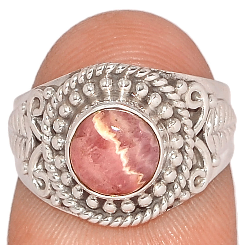 Fine Filigree - Rhodochrosite Ring - RDOR2021