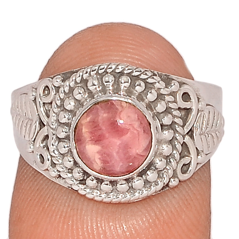 Fine Filigree - Rhodochrosite Ring - RDOR2022