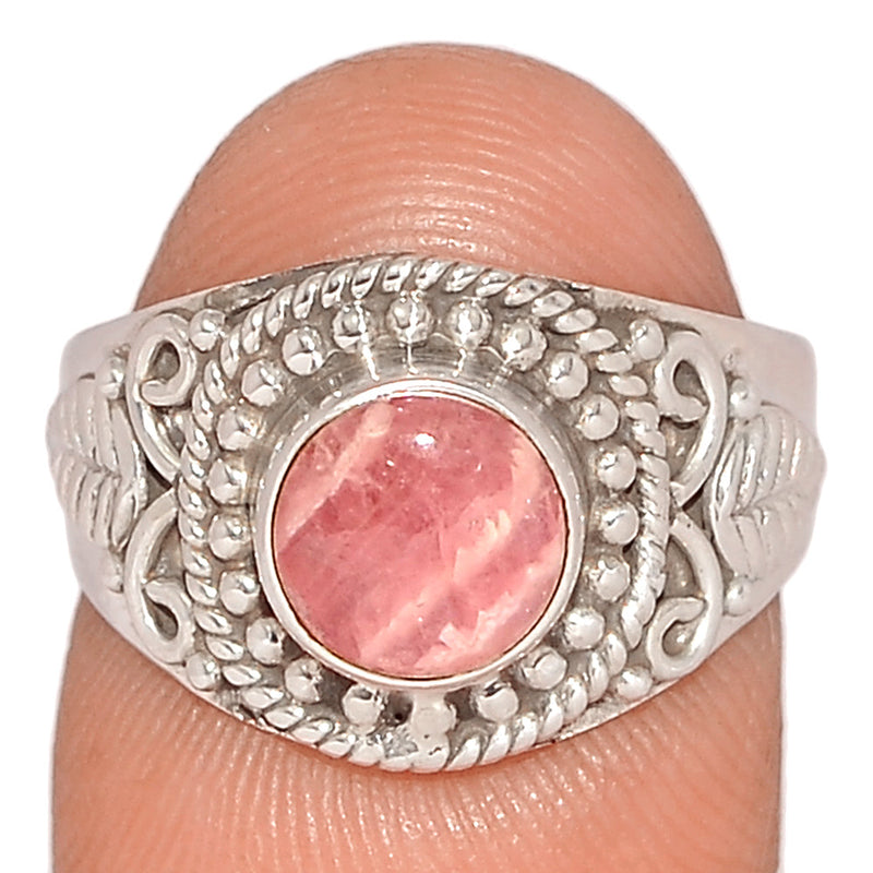 Fine Filigree - Rhodochrosite Ring - RDOR2023