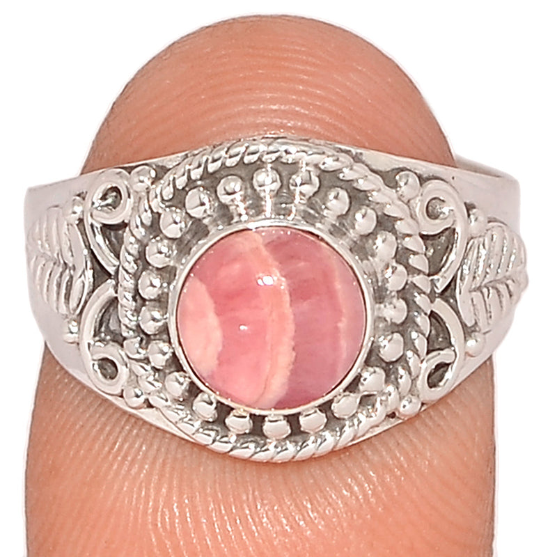 Fine Filigree - Rhodochrosite Ring - RDOR2025