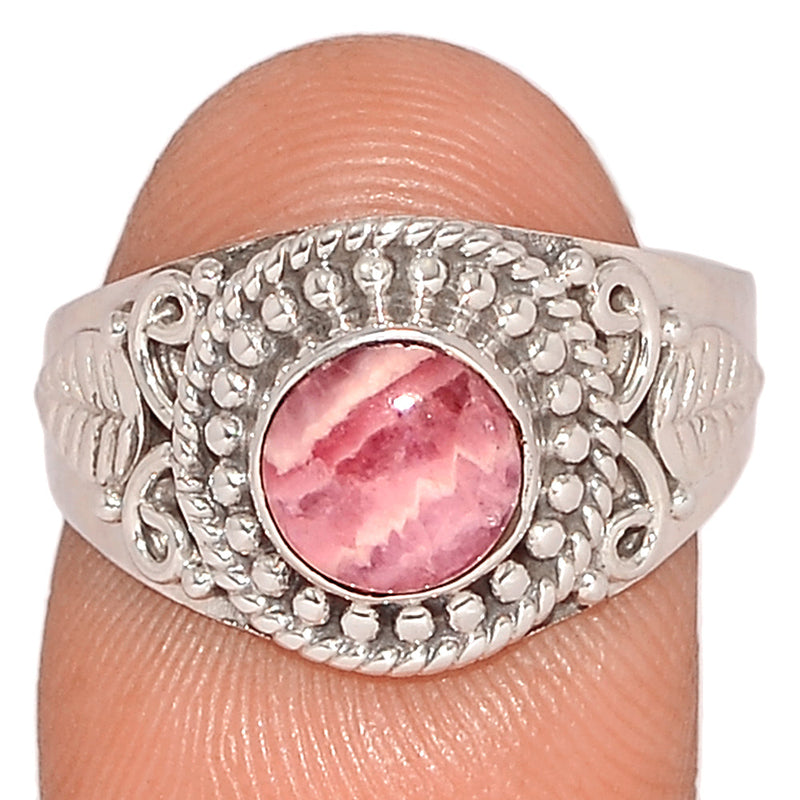 Fine Filigree - Rhodochrosite Ring - RDOR2026