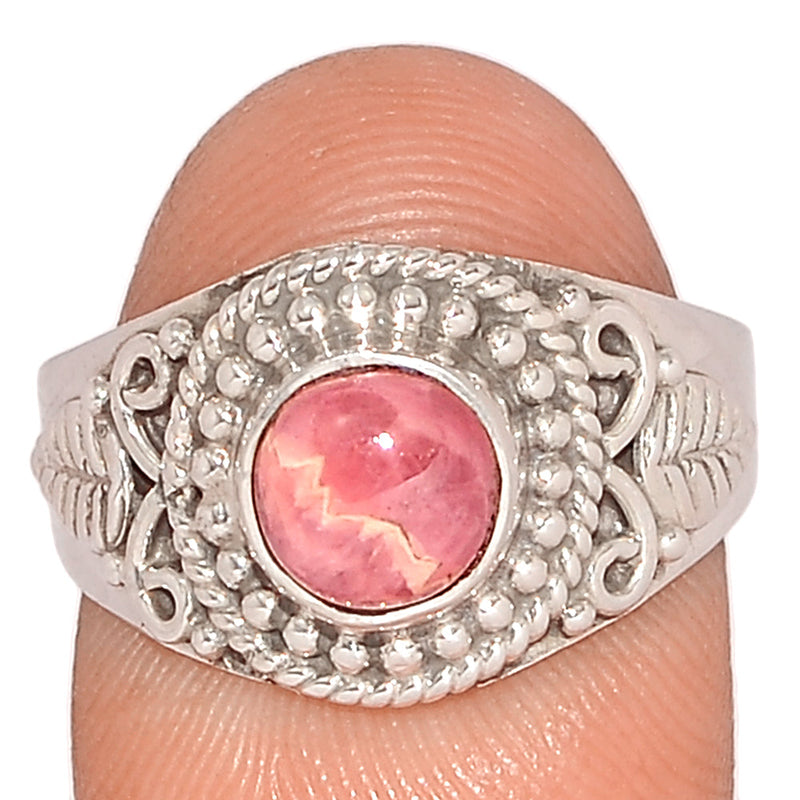 Fine Filigree - Rhodochrosite Ring - RDOR2027