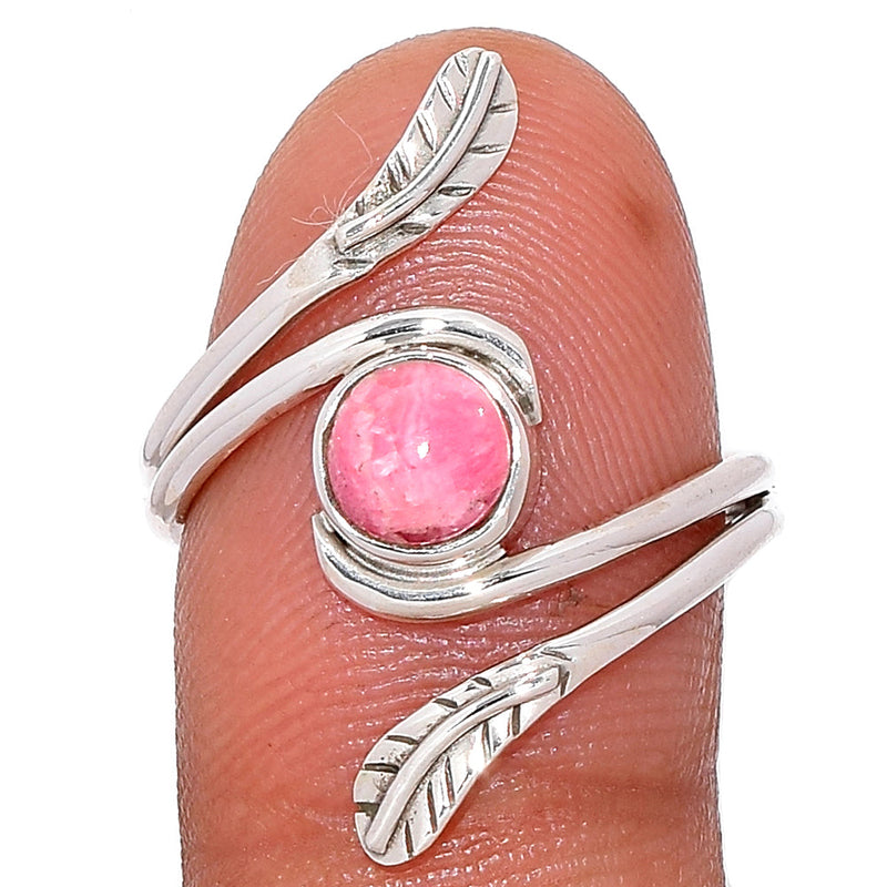 Leaves - Rhodochrosite Ring - RDOR2110