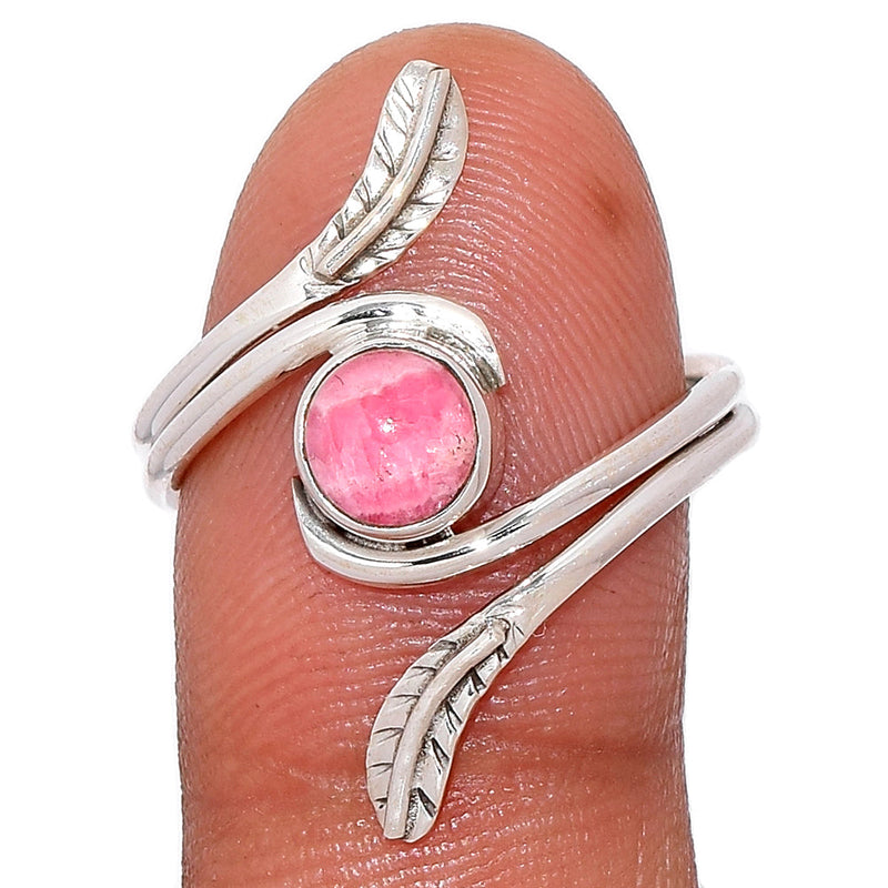 Leaves - Rhodochrosite Ring - RDOR2111