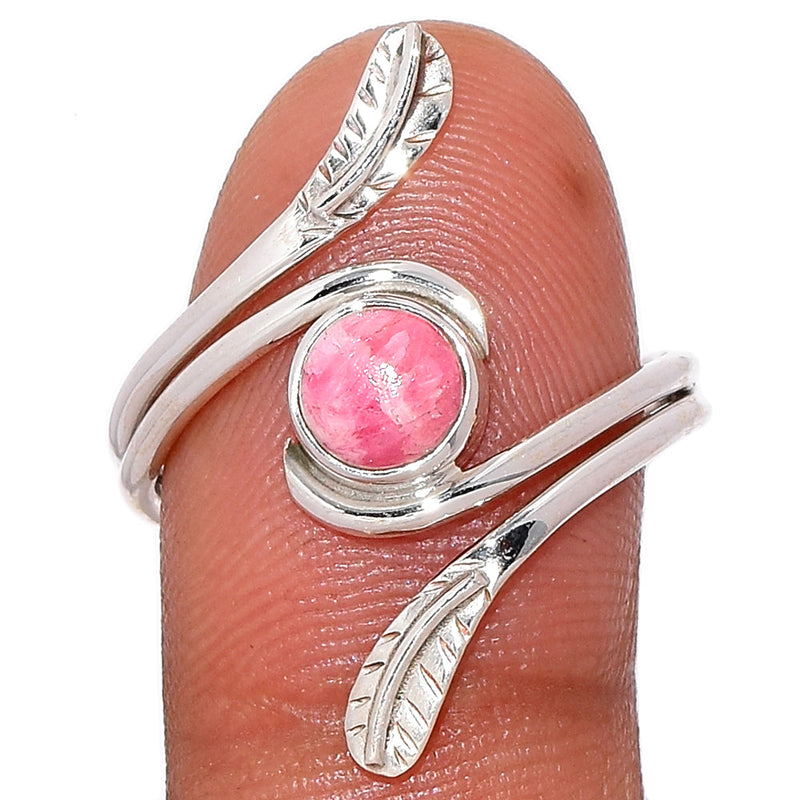 Leaves - Rhodochrosite Ring - RDOR2116