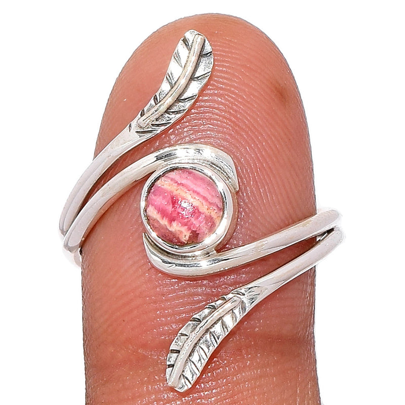 Leaves - Rhodochrosite Ring - RDOR2117