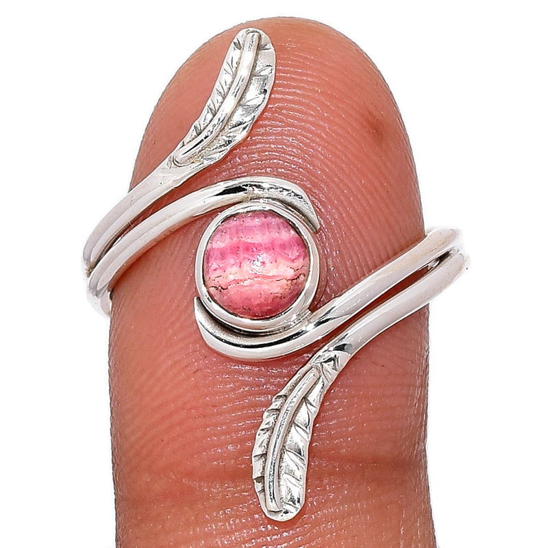 Leaves - Rhodochrosite Ring - RDOR2121