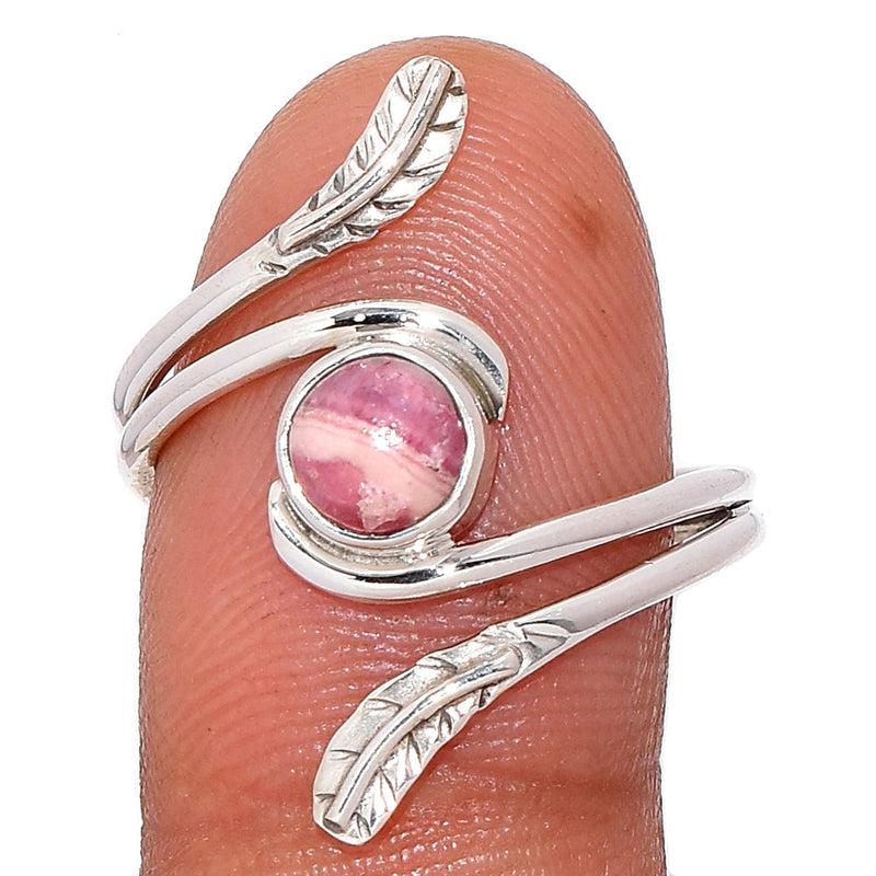 Leaves - Rhodochrosite Ring - RDOR2126