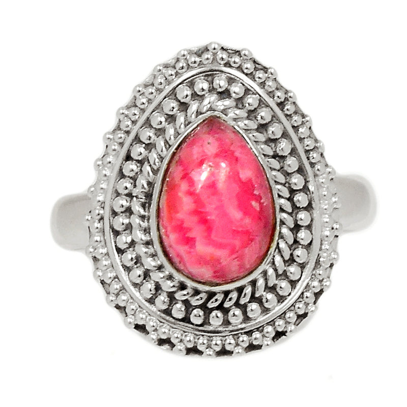 Fine Filigree - Rhodochrosite Ring - RDOR2221