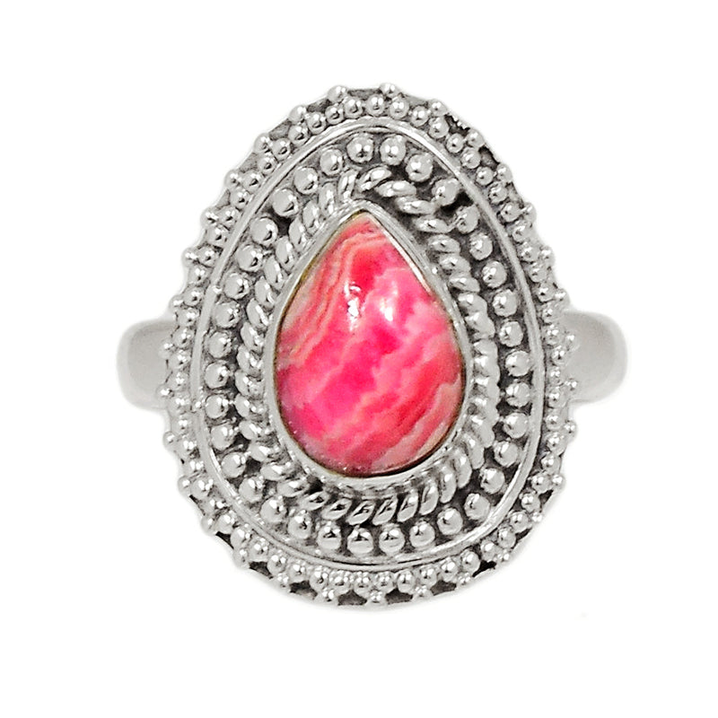 Fine Filigree - Rhodochrosite Ring - RDOR2223