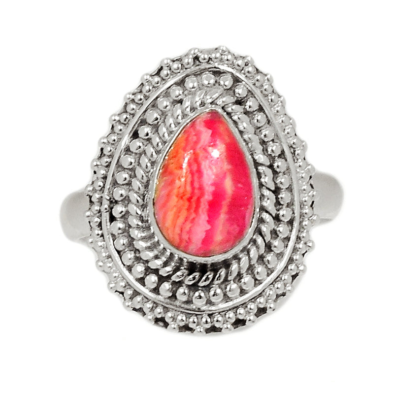 Fine Filigree - Rhodochrosite Ring - RDOR2224