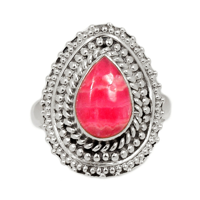 Fine Filigree - Rhodochrosite Ring - RDOR2229