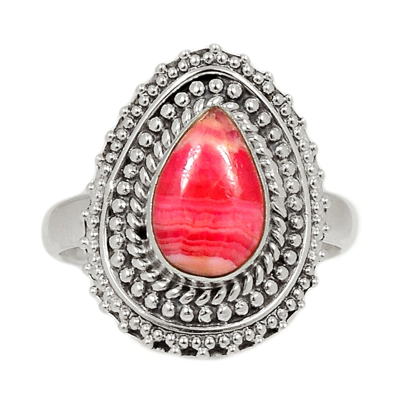 Fine Filigree - Rhodochrosite Ring - RDOR2230