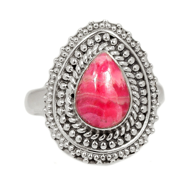 Fine Filigree - Rhodochrosite Ring - RDOR2232
