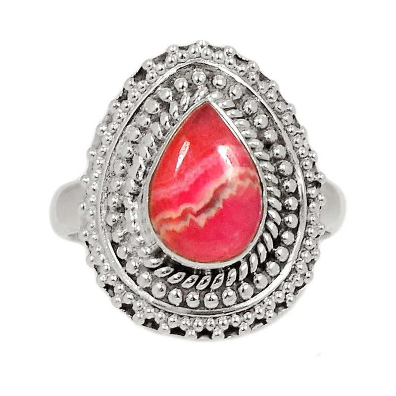 Fine Filigree - Rhodochrosite Ring - RDOR2233