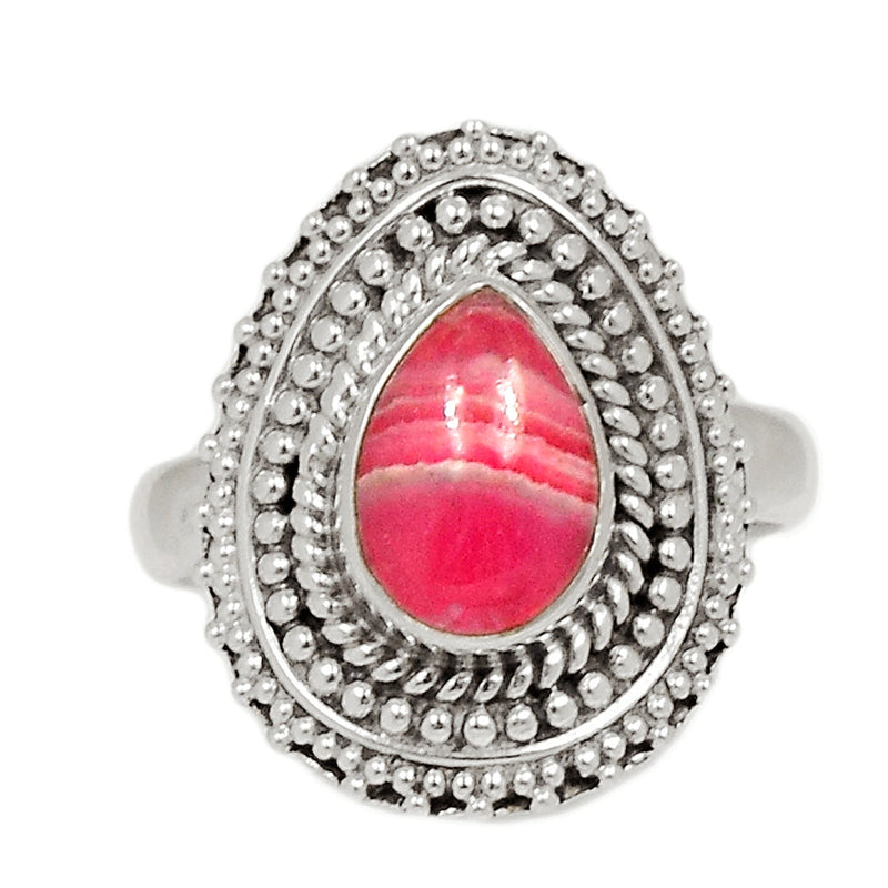 Fine Filigree - Rhodochrosite Ring - RDOR2237