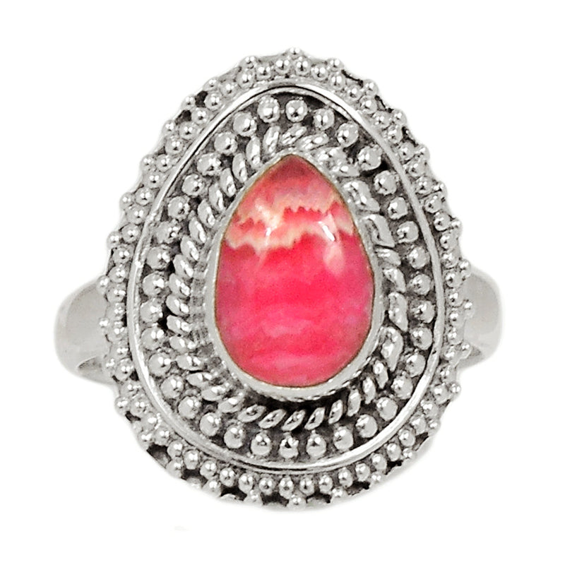 Fine Filigree - Rhodochrosite Ring - RDOR2240